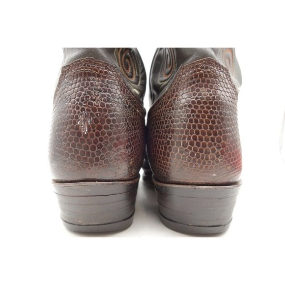Justin Brown Western Boots Men\'s 10 D